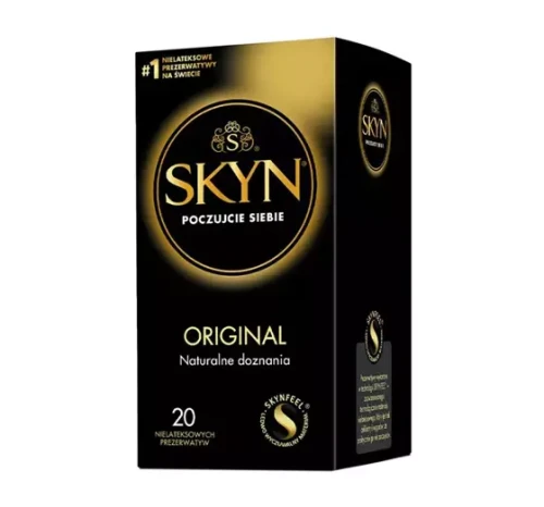 Prezerwatywy klasyczne SKYN Original bez lateksu cienkie 20 szt.