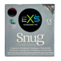 Prezerwatywy ściśle przylegające EXS Snug Fit  3 sztuki