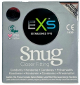 Prezerwatywy ściśle przylegające EXS Snug Fit  3 sztuki