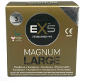 Prezerwatywy powiększone XL EXS Magnum Large   3 sztuki