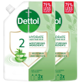 Zestaw 2 szt. DETTOL 500ml Nawilżenie mydło w płynie Zapas