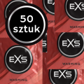 Prezerwatywy rozgrzewające EXS Warming cienkie nawilżane 50 szt.