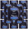 Prezerwatywy Pasante Extra Grubsze Nawilżane Mocne Bezpieczne Wzmocnione 25 szt.