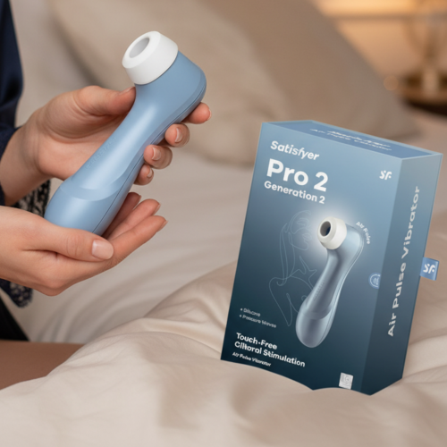 Satisfyer Stymulator łechtaczki Masażer Powietrzny WIBRATOR PRO 2 GENERATION 2 (blue)