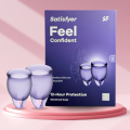 SATISFYER Kubeczki Menstruacyjne Silikonowe Higiena Intymna FEEL CONFIDENT