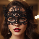 Eurobatt Opaska na oczy koronkowa 4