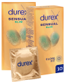Durex Sensual Slim Prezerwatywy dopasowane cienkie XS 2x 10 szt.