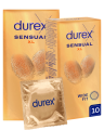 Durex Sensual XL Prezerwatywy Powiększone duży rozmiar nawilżane 2x 10 szt.