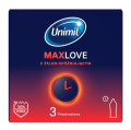 Prezerwatywy Unimil Max Love opóźniające wytrysk dłuższy stosunek 3 szt.