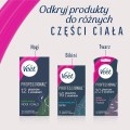 VEET Plastry Z Woskiem Do Twarzy Skóra Normalna Z Masłem Shea 2x 10 szt 