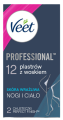 VEET Plastry Z Woskiem Do Depilacji Skóra Wrażliwa Nogi i Ciało 2x 12 szt