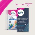 VEET Plastry Z Woskiem Do Depilacji Skóra Wrażliwa Nogi i Ciało 2x 12 szt
