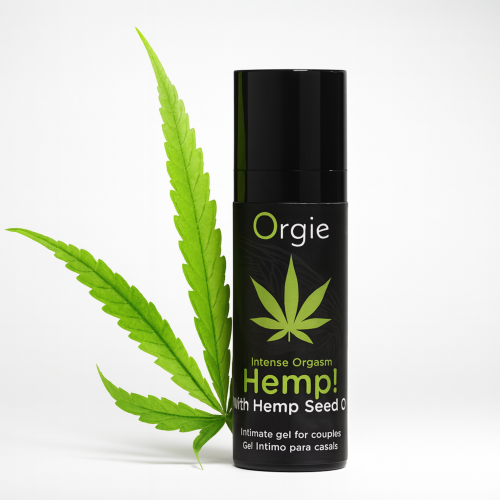 ORGIE Hemp! Intense Orgasm nawilżający żel intymny dla par 15 ml