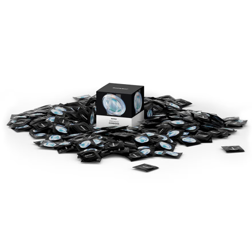 Prezerwatywy SATISFYER Dopasowane do rozmiaru M klasyczne 100 szt