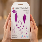 Stymulator Pretty Love Snaky Vibe podwójne jajko wibrujące