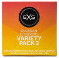 Prezerwatywy EXS Variety Pack 2 Mix różne rodzaje 48 szt.