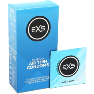 Prezerwatywy Ultra Cienkie EXS Air Thin - Najcieńsze Nawilżane 12 szt.