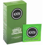 Prezerwatywy Prążkowane EXS Ribbed & Dotted - Z Wypustkami Stymulujące 12 szt.