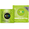 Prezerwatywy Prążkowane EXS Ribbed & Dotted - Z Wypustkami Stymulujące 3 szt.
