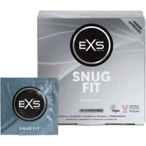 Prezerwatywy Dopasowane EXS Snug Fit - Cienkie Przylegające 48 szt.