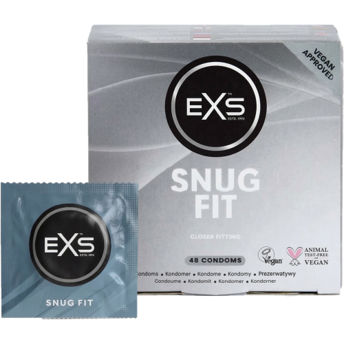Prezerwatywy dopasowane EXS Snug Fit cienkie przylegające 48 szt.