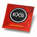 Prezerwatywy smakowe EXS Strawberry truskawkowe cienkie nawilżane 1 szt.