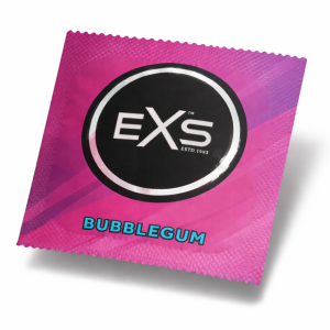 Prezerwatywy Smakowe EXS Bubble Gum - Cienkie Guma Balonowa 1 szt.