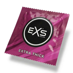 Prezerwatywy Grube EXS Extra Safe - Mocne Nawilżane 1 szt.