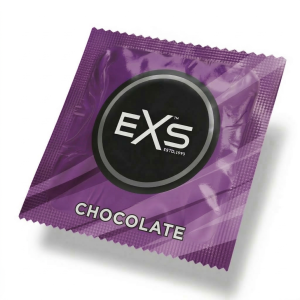 Prezerwatywy Smakowe EXS Chocolate - Czekoladowe Cienkie 1 szt.