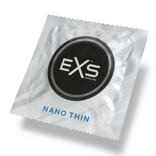 Prezerwatywy ultra cienkie EXS Nano Thin nawilżane cienkie 1 szt. 
