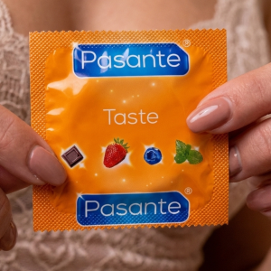 Pasante Chocolate Prezerwatywy Smakowe Czekoladowe Słodki Aromat Oralne 1 szt.