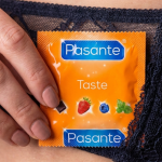 Prezerwatywy Pasante Mint Miętowe Smakowe Oralne Odświeżające 1 szt.