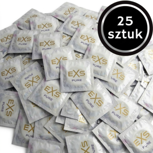 Prezerwatywy Cienkie EXS Pure - Wegańskie Eko 25 szt.