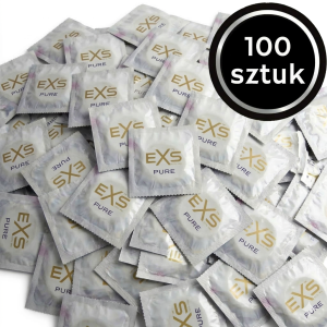 Prezerwatywy Cienkie EXS Pure - Wegańskie Eko 100 szt.