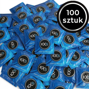 Prezerwatywy EXS Regular - Cienkie Klasyczne Nawilżane 100 szt.