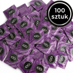 Prezerwatywy Smakowe EXS Chocolate - Czekoladowe Cienkie 100 szt.