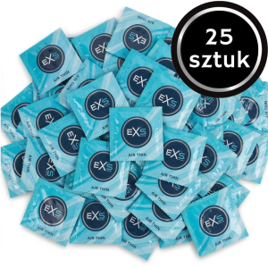 Prezerwatywy Ultra Cienkie EXS Air Thin - Najcieńsze Nawilżane 25 szt.