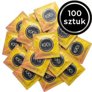 Prezerwatywy Duży Rozmiar EXS Grande Extra Large - Cienkie Dopasowane do obwodu 100 szt.