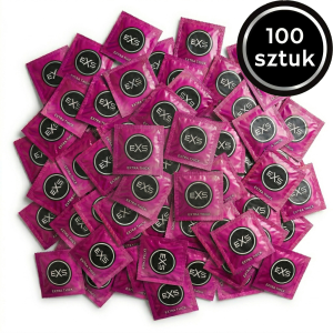 Prezerwatywy Grube EXS Extra Safe - Mocne Nawilżane 100 szt.