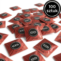 Prezerwatywy rozgrzewające EXS Warming cienkie nawilżane 100 szt.