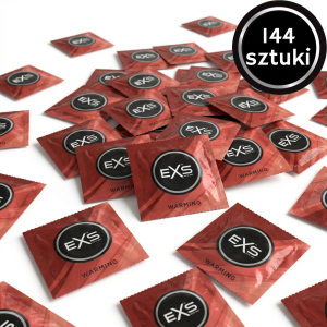 Prezerwatywy Rozgrzewające EXS Warming - Cienkie Nawilżane 144 szt.