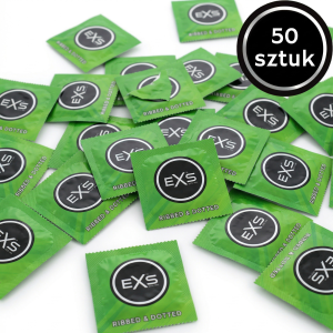 Prezerwatywy Prążkowane EXS Extreme - Z Wypustkami Stymulujące 50 szt.