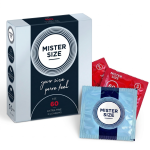 Prezerwatywy rozmiar XL MISTER SIZE 60 mm Większe dopasowane do obwodu 3 szt.