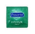Prezerwatywy opóźniające wytrysk Pasante Delay Infinity przedłużające stosunek nawilżane 12 szt.