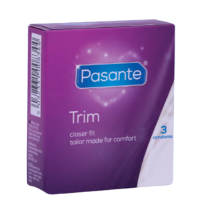 Prezerwatywy Pasante Trim Wąskie Ściśle Przylegające Dopasowane Komfort 3 szt.