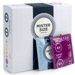 Prezerwatywy dopasowane do obwodu MISTER SIZE 64 mm Rozmiar XL Większe 36 szt.