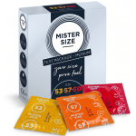 Prezerwatywy MISTER SIZE dopasowane do obwodu większy rozmiar 53/57/60 mm 3 szt. 