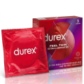 Durex Fetherlite Elite Prezerwatywy cienkie dodatkowo nawilżane 3 szt.