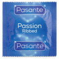 Prezerwatywy prążkowane Pasante Passion nawilżane stymulujące 12 szt.