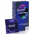 Durex Performa prezerwatywy przedłużające stosunek z żelem opóźniającym wytrysk 12 szt.